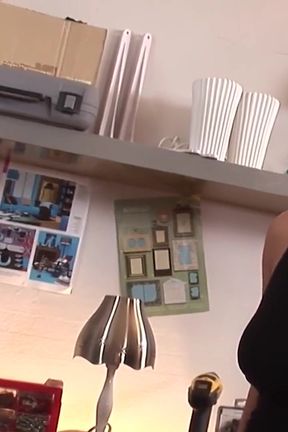 Big Tit MILF Pounded Raw in Filthy Workshop