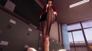 Kakegurui: Jabami Yumeko likes hard anal [3D Cartoon Animation]