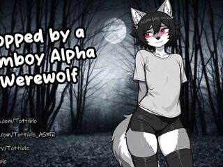 Topped by Femboy Alpha Werewolf (Omegaverse) -- NSFW ASMR