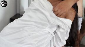 Morning Temptation: Sri Lankan Beauty in Nightwear