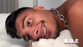 Big White Uncut Cock Demolishes Young Tight Latin Hole