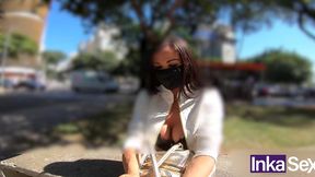 bianca naldy hermosa brasilena enganada por desconocido en las calles de sao paulo