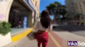 bianca naldy hermosa brasilena enganada por desconocido en las calles de sao paulo