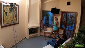 mais um bastidores da bunduda levando no rabo - wanessa boyer - hector vanille - binho ted