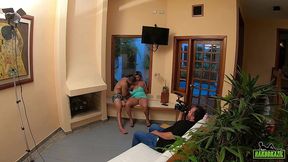 mais um bastidores da bunduda levando no rabo - wanessa boyer - hector vanille - binho ted