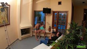 mais um bastidores da bunduda levando no rabo - wanessa boyer - hector vanille - binho ted