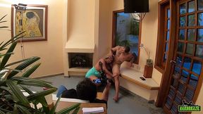 mais um bastidores da bunduda levando no rabo - wanessa boyer - hector vanille - binho ted