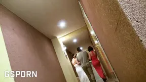 Asian massage leads to hot fuck session with two teens