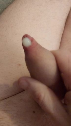 Shaved Dicklette Cumshot