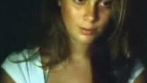 Cute a bit shy but still hot amateur webcam brunette showed me titties