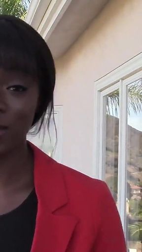 Propertysex Beautiful Tall Ebony Real Estate Agent Makes Sex Video with Homebuyer