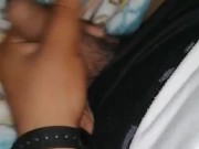 Jalandome el pene antes de