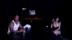 safada mostra seus peitos apos exibir suas tatuagens, e falar sobre o homem engoliu seu piercing em um programa - paty raven (watch on: sheer/red)