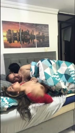 This hot skinny gets fucked by her stepdad when she gets home from school