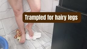 Wet - Peed on and stepped on
