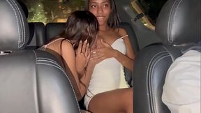 a very hard fuck with my stepsister in the car while my stepfather fills up the gas tank at the station  HL