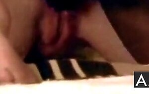 Girl taking a BBC in the ass