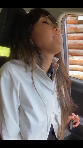 Spontaneously Decided to Have Some Fun in the Car