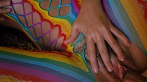 Daddy Power enchants with sultry hairy passion in daring intimacy