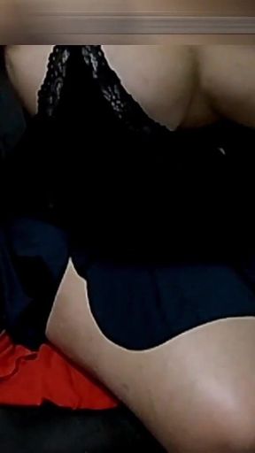 Real big boobs and big tits wife enjoys with stranger at webcam