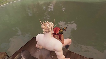 Elf gets Blowjob on the Dock - Warcraft Parody