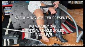 REQUEST: KG VACUUMING BOOTS, WRINKLED SOLES AND LEGS