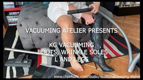 REQUEST: KG VACUUMING BOOTS, WRINKLED SOLES AND LEGS