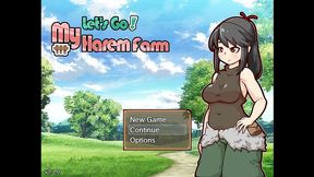 impregnate my harem farm [ breeding hentai game ] ep.33 getting a blonde milf pregnant !