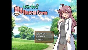 impregnate my harem farm [ breeding hentai game ] ep.33 getting a blonde milf pregnant !