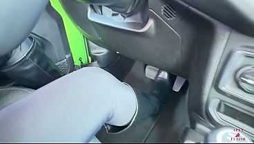 Green Jeep Pump and Drive