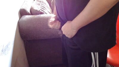 masturbating and throwing milk at my webcam