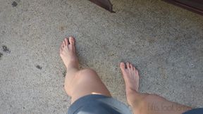 Fifi driving home barefoot and stopping to walk in a bluebonnet field *discounted replay in case you missed it*