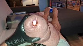 Wanking with Vibrator Made Me Cuming Heavenly