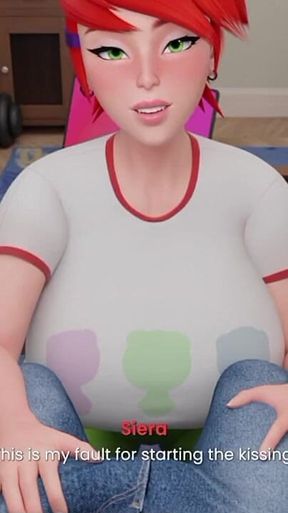 Hot Stepsis Kim Possible Rub Her Butt Against My Hard Dick and I Started Rubbing Her Butt.