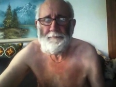 grandpa show on webcam