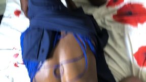 threesome with street muslim girl on hijab