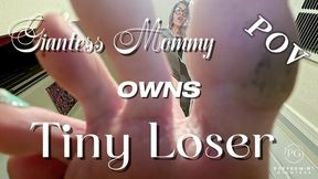 💪🏻6’7” Mommy Owns Her Pathetic Short Loser - Giantess POV Humiliation Lift n Carry🤏🏻