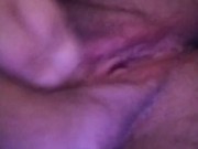 Playing with my pussy while I was at work