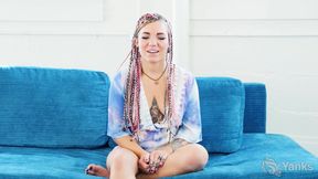 Pixie Lehaj Oils up Her Pussy