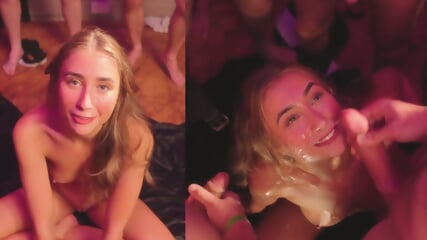 Lilly Phillips - 40 Man Bukkake hppx