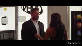 Deeper. Bratty Actress Ryan Tests the Limits of Manual