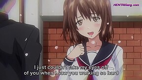 Uncensored uniform sex – blazer hentai beauty gets filled first time over & over