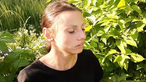 Cumming on the Street: Double Orgasm💦 Lesbian Frenzy