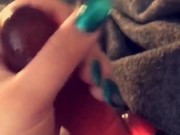 Strap on masturbate