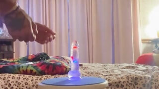 Solo pige film af bjørn tatoverede fyre anal kneppet med dildo vibrator