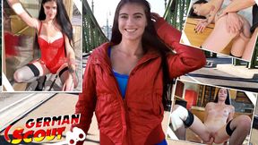 German Scout - Petite Lana Lenani, Tall and Leggy, at Casting Sex