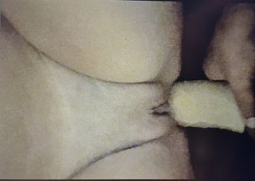 Giant Cock! Little Pussy Squirts!