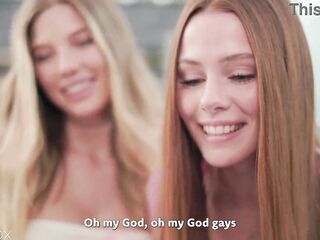 Virgin Lesbos Kiss for Tips - Live Stream Tasks Get 'em Oozing