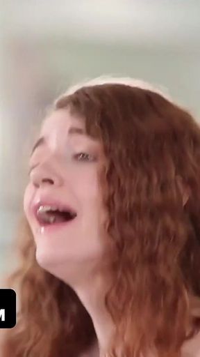 Ginger Gaming Slut Abby Rain Gets Fucked by Stepdad