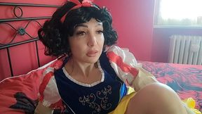chantalchannel as burping hot snowhite disney princess